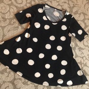 LuLaRoe PolkaDot Top